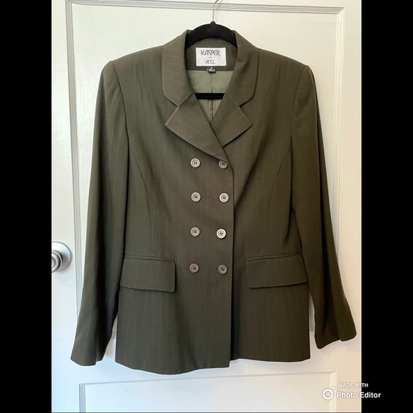 Vintage Kasper for ASL 2 piece Suit - Picture 2 of 4